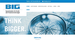 Desktop Screenshot of big-bb.de