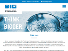 Tablet Screenshot of big-bb.de